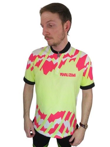 Maglia bici ciclismo neon